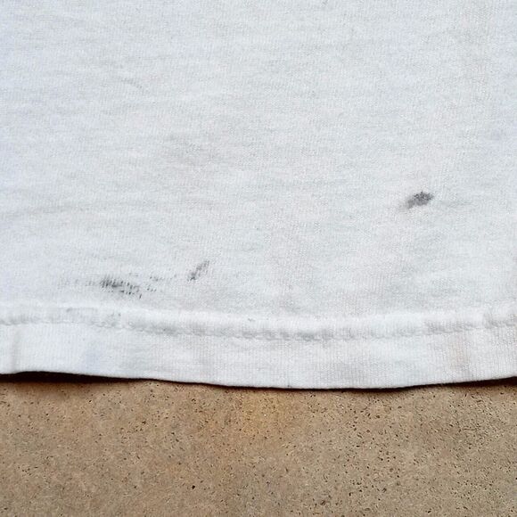 Vintage Charlotte Sting 10th Anniversary Distressed WNBA T-shirt - Size XL - Picture 10 of 13